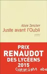 Juste avant l'oubli vignette